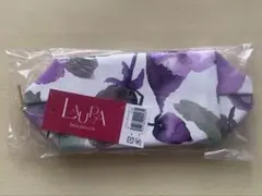 新品未使用 タグ付き LAPA 花柄ポーチ 紫 パープルのサムネイル