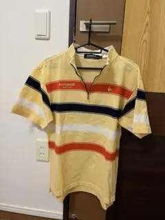 新品未使用‼️Le coq sportifゴルフウェア　半袖メンズMサイズ黄色