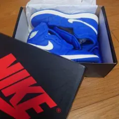 エアジョーダンナイキ ジョーダン1 レトロ ハイ美品NIKE JORDAN1青