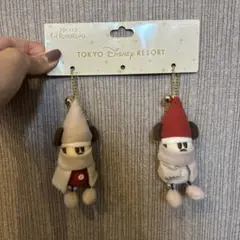 ディズニー　リルリンリン　ぬいぐるみチャーム　2点セット
