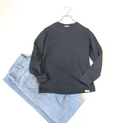 【ノースオブジェクトプチ】長袖カットソープルオーバー『M』グレー　ストレッチ