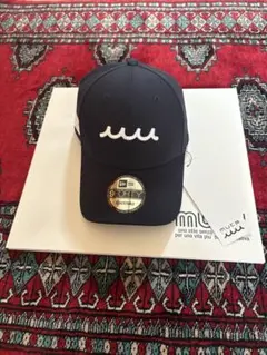 ニューエラ× muta MARINE 即完売モデル　キャップ　ネイビー　タグ付き ニューエラ× muta MARINE 即完売モデル キャップ ネイビー タグ付き