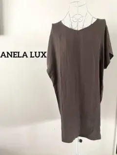 【ANELA LUX】　未使用　ドルマンスリーブ　チュニック　サイズ９