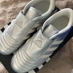 新品未使用　アディダス　adidas Taekwondo シルバー 24.0cm