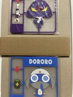 ケロロ軍曹　クリアラバーコースター　２個セット