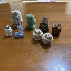 値下げしました！　ささきようこ　フクロウ ３点 値下げしました！ ささきようこ フクロウ 3点 - メルカリ