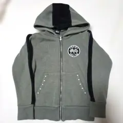 ラッドカスタム　フードパーカー　ロック　ダンス　裏起毛　バイカー風　スタッズ