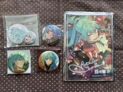 あんスタ　日々樹 渉　缶バッジ　ポートレート　一番カフェ　周年缶バッジ