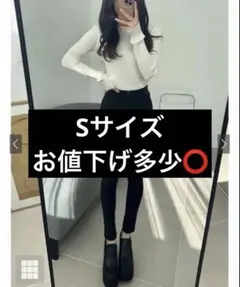 GRL ストレッチスキニーパンツ　［ru1049］ブラック　S