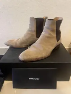 2026年最新】Saint Laurent カラー：ベージュ系 メンズ サイドゴア