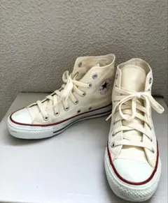 Converse All Star ハイカットスニーカー　キナリ　23.5