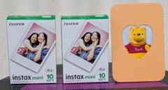 FUJIFILMインスタントフィルム 10枚2個＋写真立て