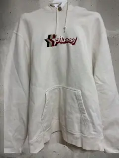 白 パーカー