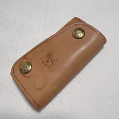 IL BISONTE レザーキーケース 本革 ナチュラル育てるレザー　ベージュ
