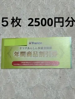 ヤマダ電機　年間商品割引券