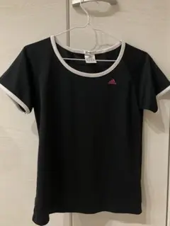 adidas CLIMALITE 半袖Tシャツ 黒 UK10 Mサイズ