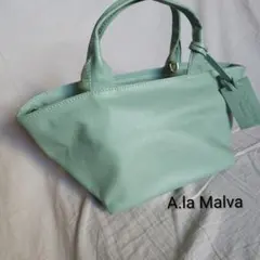 A.la Malva アラマルヴァ ソフトレザー2wayショルダー ハンドバッグ 