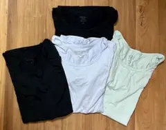 ユニクロ　ヒートテック　Tシャツ　半袖　キッズ4枚セット　140