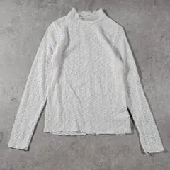 【美品】Lugnoncure ルノンキュール シアー長袖カットソー F