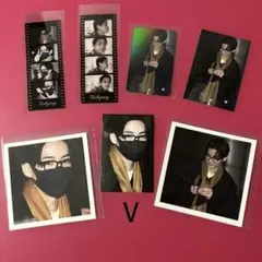 BTS JK&V 4カットフィルムブックマーク・両面ましかくフォト