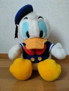 ドナルドダック　ぬいぐるみ　東京ディズニーランド　レトロ