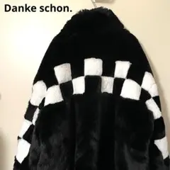 【もふもふ様専用】Danke schon チェッカーボアブルゾンのサムネイル
