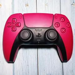 PS5 コントローラー 純正 DualSense コズミックレッド 中古