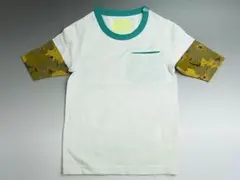 ◆クリフメイヤー◆半袖Tシャツ 約90cm◆ホワイト×グリーン◆のサムネイル