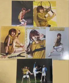 テニミュ 4th 丸井ブン太 白金太郎ブロマイ ドセット