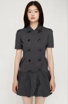 SLY CUT BALLOON ショートワンピース ブラック サイズ2 - メルカリ