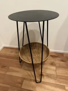 ★美品★ IDEE WALLABY SIDE TABLE サイドテーブル　黒