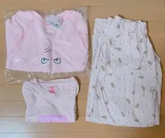 【ピンクまとめ売り】Tシャツ ぱるたんスウェットクマ総柄パンツのサムネイル