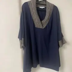 TKMIXPICE ネイビーチュニック Lサイズ