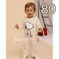 レア♡SNOOPY♡ベビーロンパース♡80