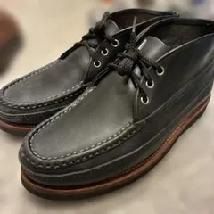 Russell Moccasin ブラック チャッカブーツのサムネイル