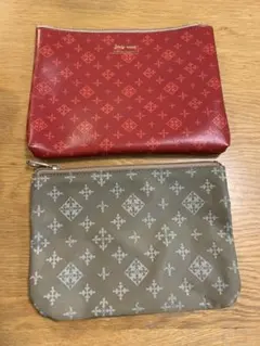 ラシット　ポーチ　2点セット