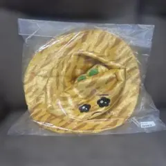 おぱんちゅうさぎ おぱサファリ　ぬいぐるみハット イエロー 虎柄のサムネイル
