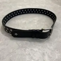 archive star studs lether belt black