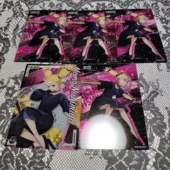 ‪✝︎ 呪術廻戦 クリアカードコレクションガム 5枚セット まとめ売り 西宮桃