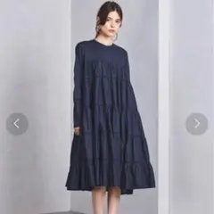 極美品✨Merlette マーレット エッサオーイラ ティアードワンピース M