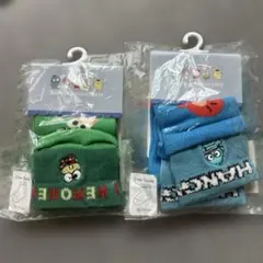 サンリオキャラクター ベビー靴下2足セット 10-12cm クルーソックス