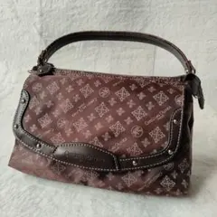 クリスチャンオリビエ　 　ショルダーバッグ　お財布ワンショルダー　チョコカラー