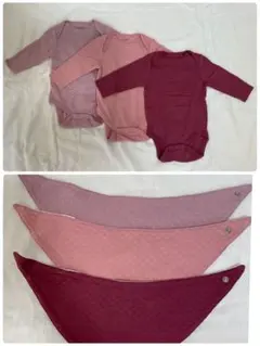 next Baby ロンパース肌着&スタイ