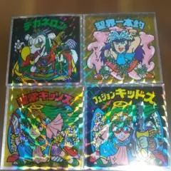 ヘッドだらけのビックリマン4枚セット