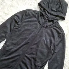 ✨美品✨プーマ ジップ パーカー ジャケット ジャージ フード ロゴ XL