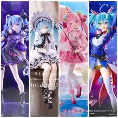 初音ミク 雪ミク×クロミ ヴィンテージドール 桜ミク BpEvGUNDAM 4種
