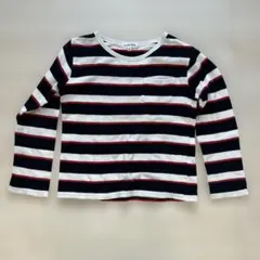 GLOBAL WORK キッズ　ボーダーロンT XL