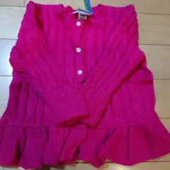 Ralph Lauren ピンク カーディガン 12M