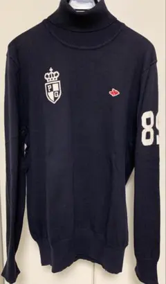 パーリーゲイツ タートルネック セーター