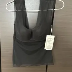 NICENICE MOMENT MESH FRENCH TOP 黒のサムネイル